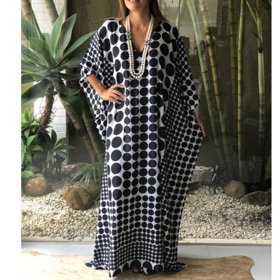 Coco Bella Dotted Long  kaftan 12-20