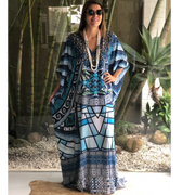 Coco Bella Magic of Blue kaftan 12-20