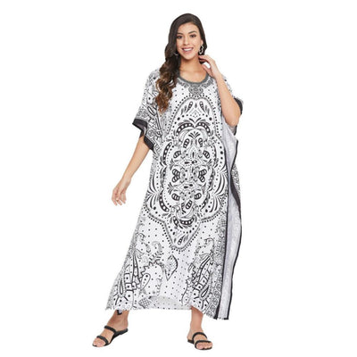 Maya Free Size Kaftan Dress 10-22