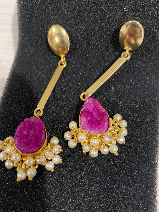 Gia multicoloured Bohemian Earrings
