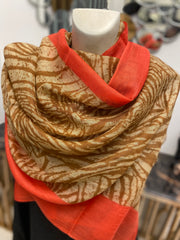 Julian Cashmere Wool Silk scarf