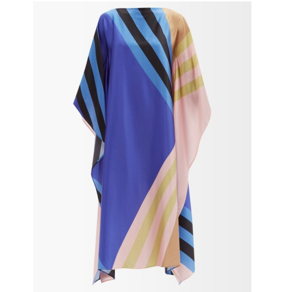 Colour Block Lillie MIDI Kaftan Dress
