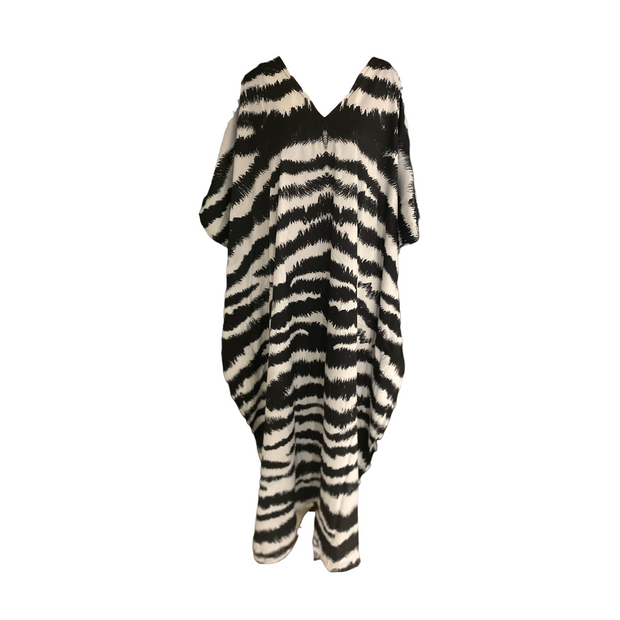 Maya Bohemian Animal Print Kaftan – Summer Ready