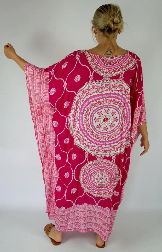 Mandala bling Maya Kaftan one size fits AU 12-26