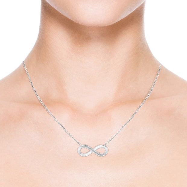 Silver Infinity Necklace