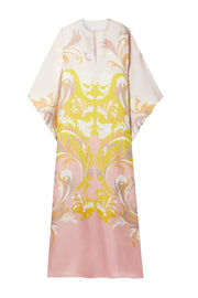 Coco Bella Silk Crepe Kaftan Dress. 12-26