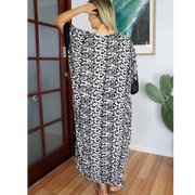 Maya Black Kaftan – Chic, Comfortable, and Stylish Design