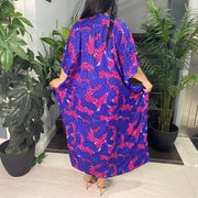 Maya Purple  Kaftan Dress 10-24