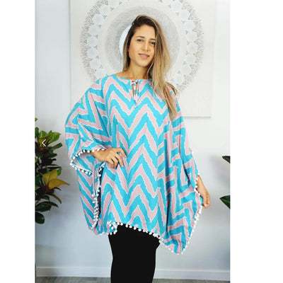 Maya rayon Tunic Kaftan – OSFA, Luxe & Versatile