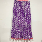 Kyra Flowy Cotton Long Skirt – Perfect for Casual Days