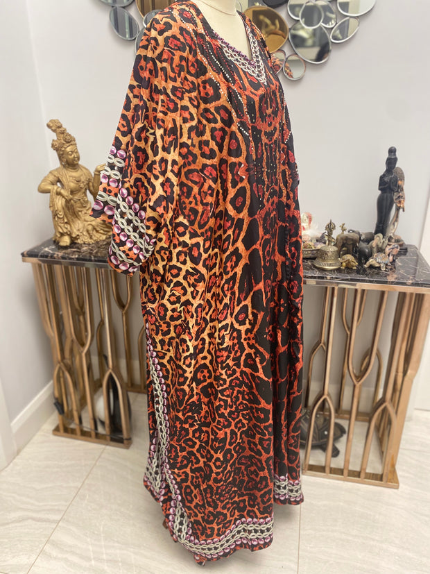 Maya Animal Safari Oversized Robe/ Jacket/ Coat