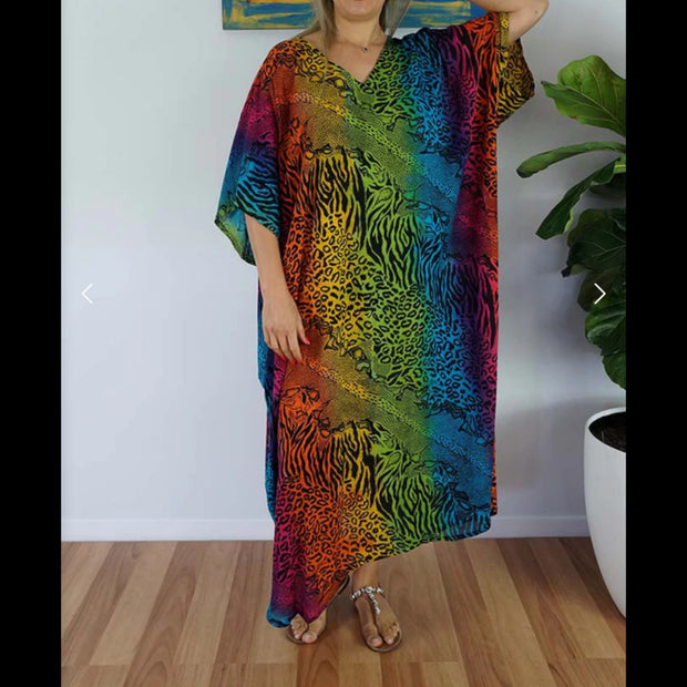 Maya Kaftan OSFA | One Size Luxe Boho Style for All