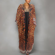 Maya Animal Safari Oversized Robe/ Jacket/ Coat