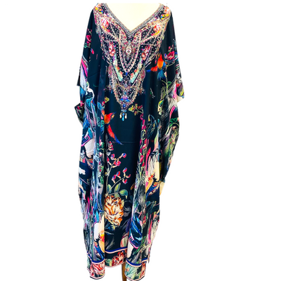 Black kaftan Embellished AU 12-20