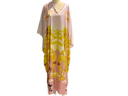 Coco Bella Silk Crepe Kaftan Dress. 12-26