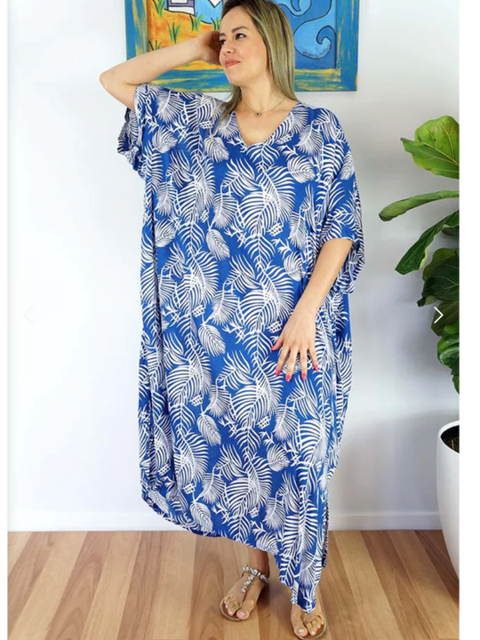 Maya Long Rayon Kaftan Upto AU 26