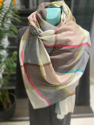 Julian Unisex Cashmere silk scarf/shawl/ wrap