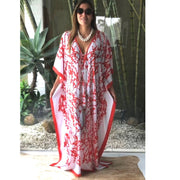 Coco Bella Coral kaftan Maxi 12-20