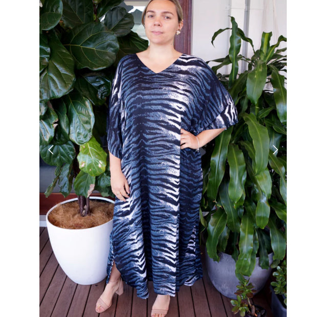 Maya Rayon Long Kaftan | Resort Wear Kaftan | MK Lane 