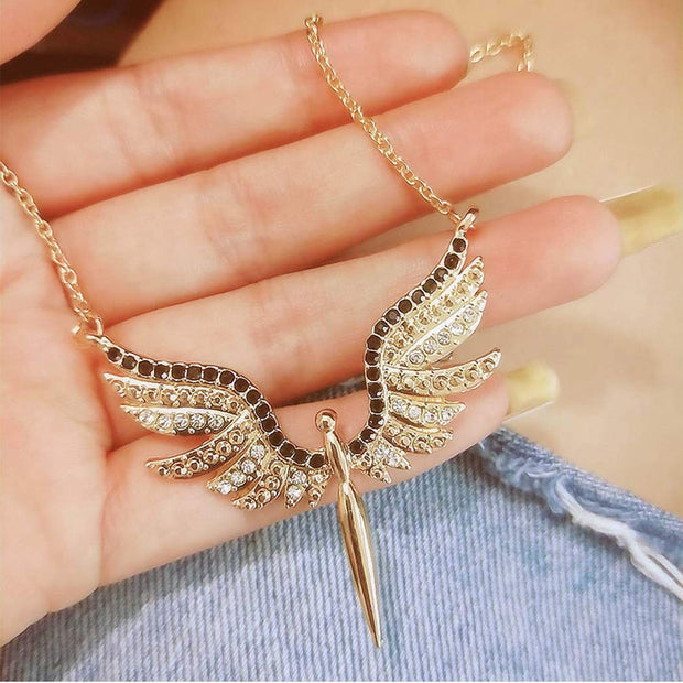 Gia Angel Necklace