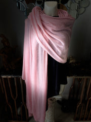  Julian Pink Cashmere Wool Scarf | Julian Pink Shawl | Mk Lane