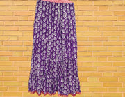 Kyra Flowy Cotton Long Skirt – Perfect for Casual Days